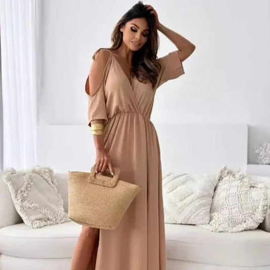 Image of Lillian | Women's Wrap Maxi Dress