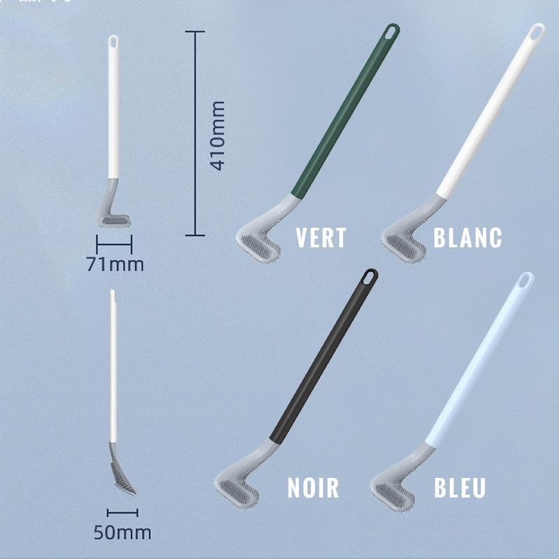 Long Handle Toilet Brush - Say Goodbye to Stains.