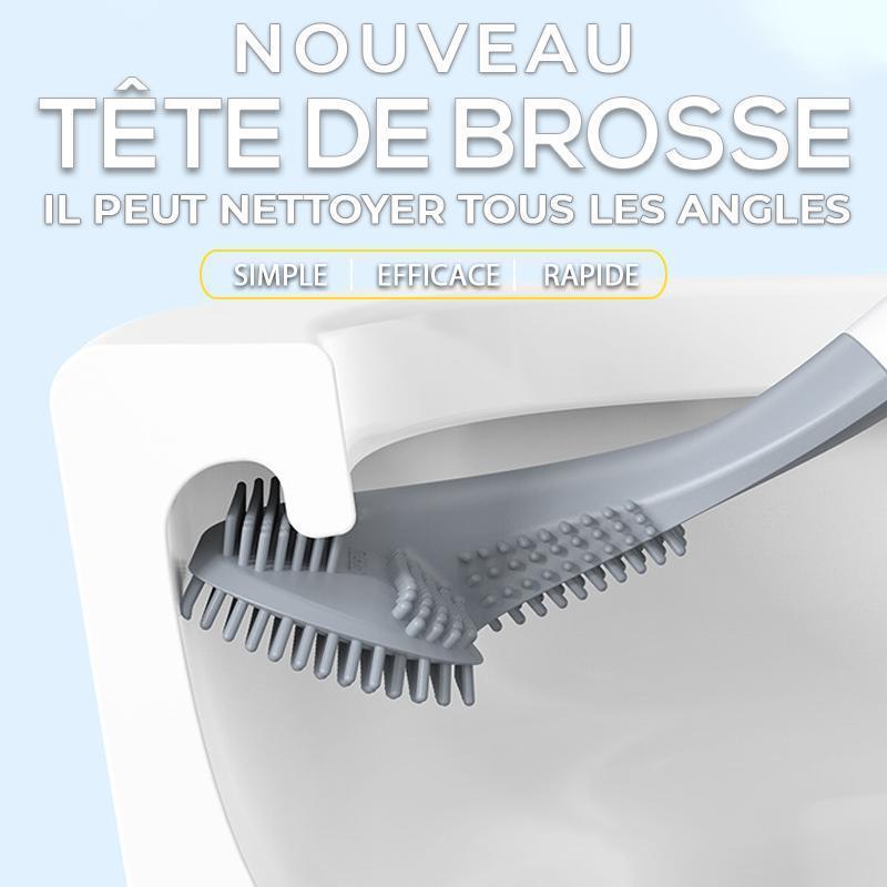 Long Handle Toilet Brush - Say Goodbye to Stains.