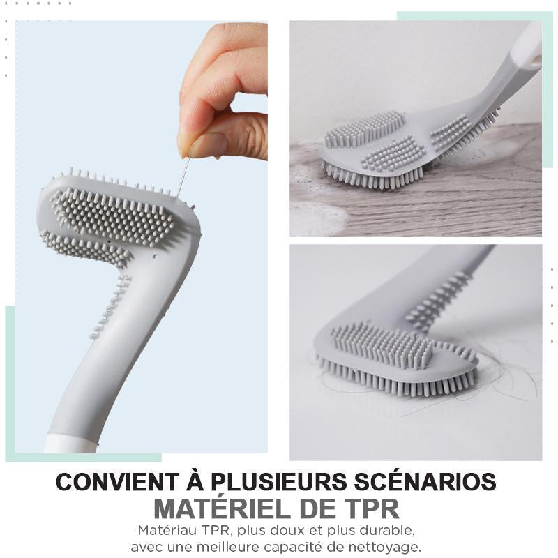 Long Handle Toilet Brush - Say Goodbye to Stains.