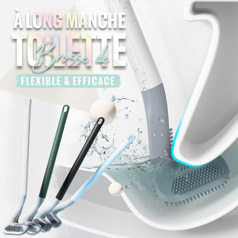 Long Handle Toilet Brush - Say Goodbye to Stains.