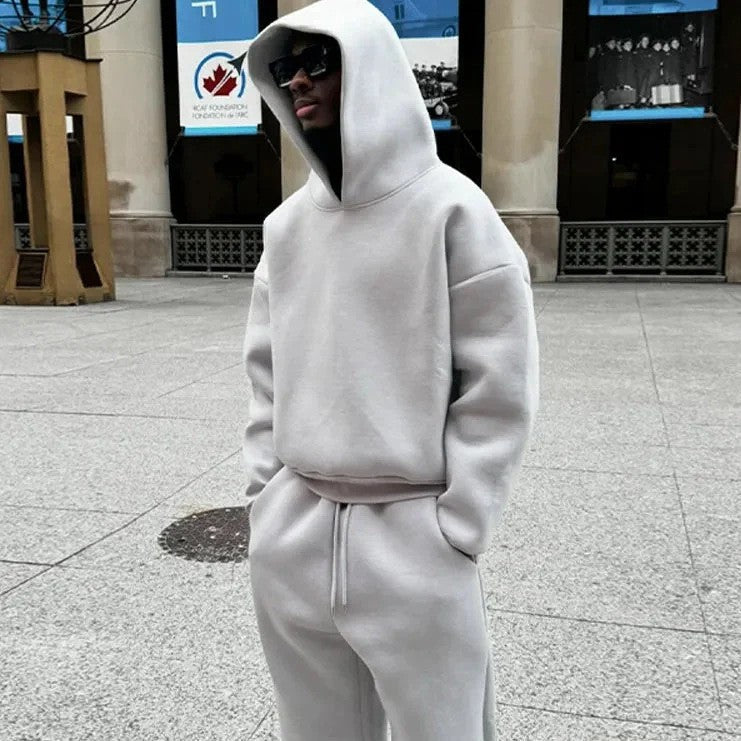 Image of Louie | Men's Relaxed Fit Pullover Hoodie