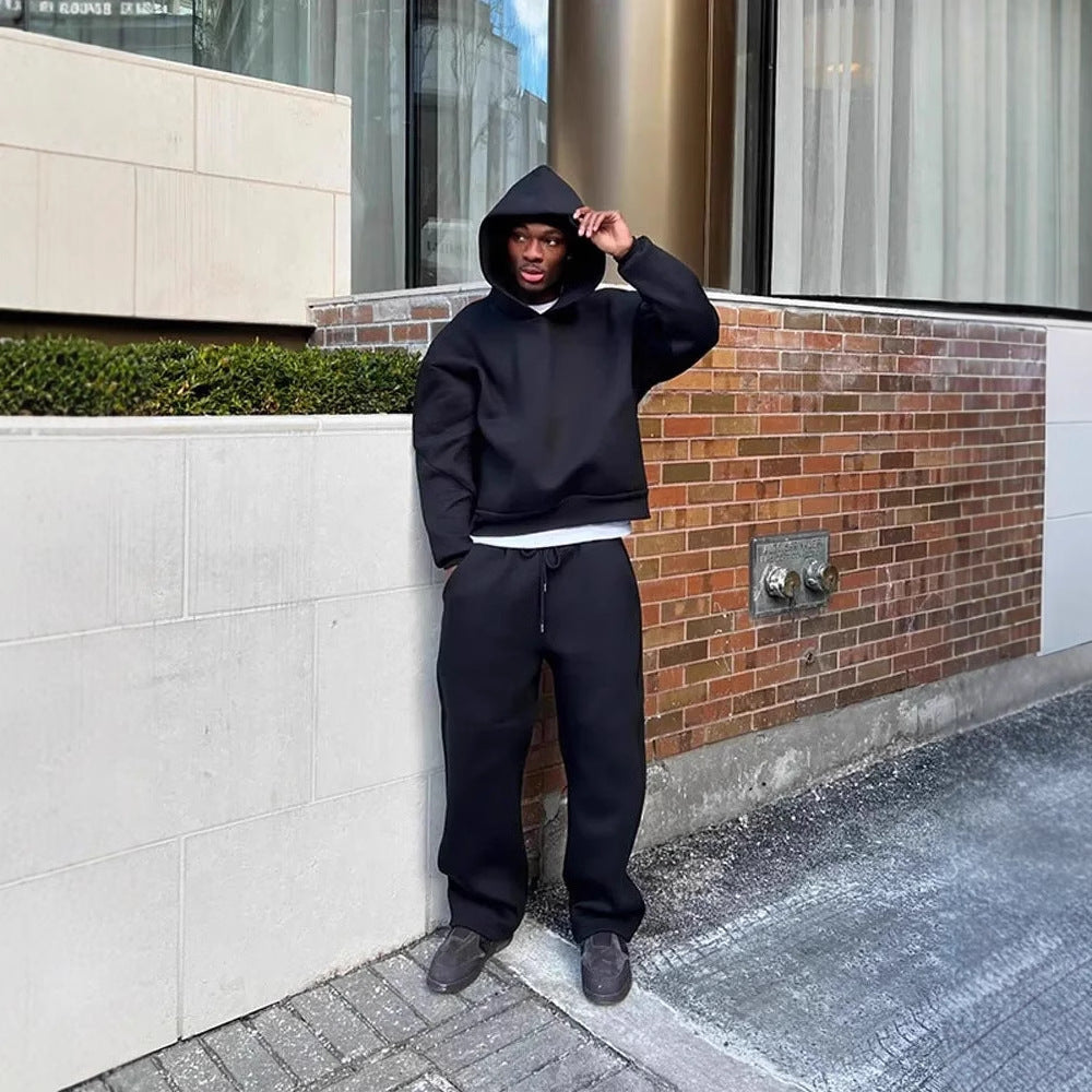 Image of Louie | Men's Relaxed Fit Pullover Hoodie