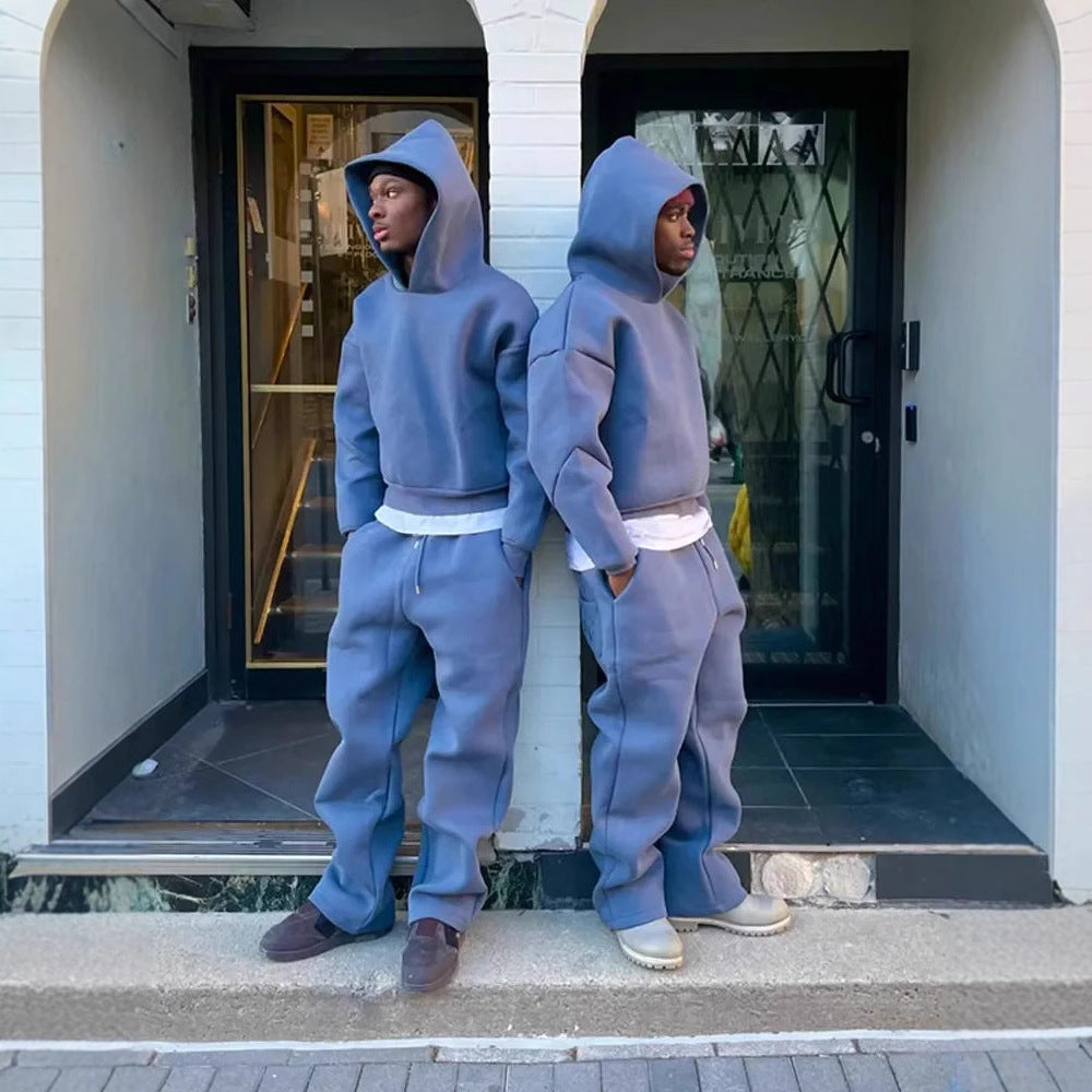 Image of Louie | Men's Relaxed Fit Pullover Hoodie