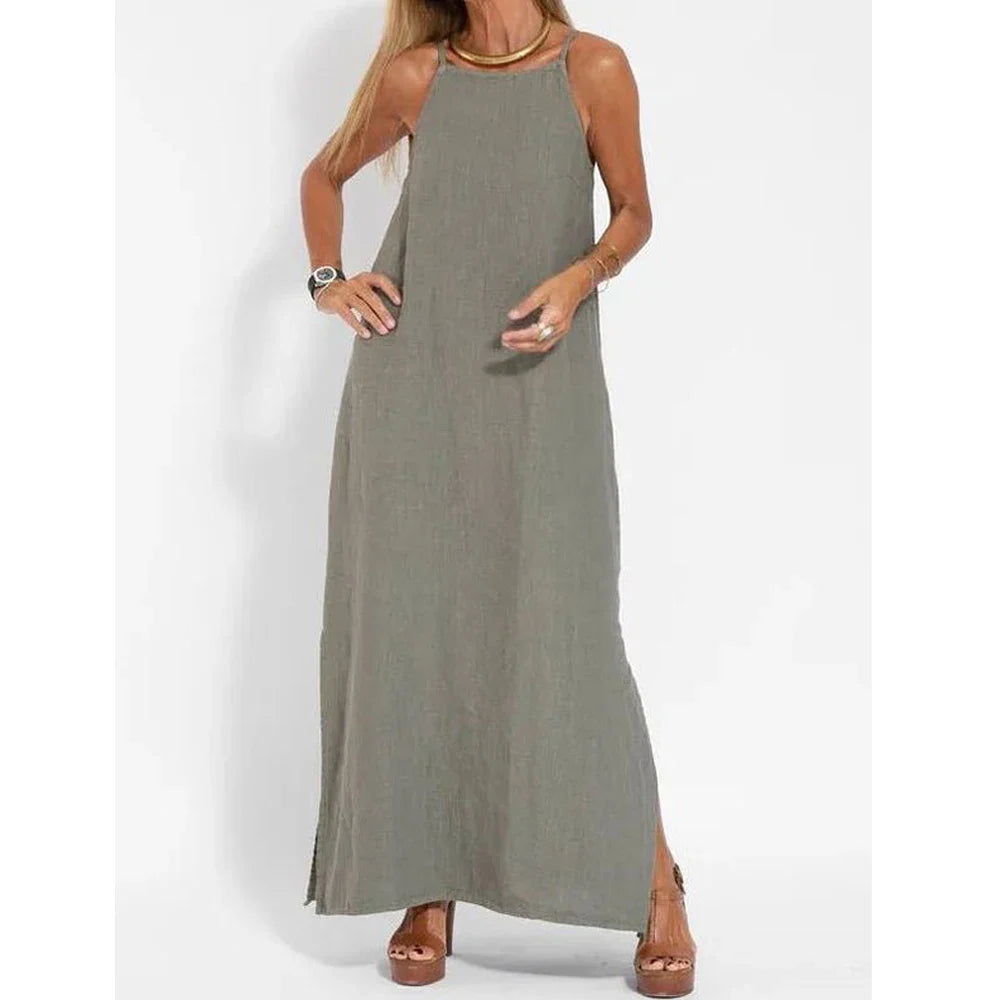 Image of Lucy | Women's Sleeveless Maxi Dress