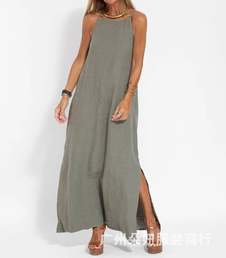 Image of Lucy | Women's Sleeveless Maxi Dress