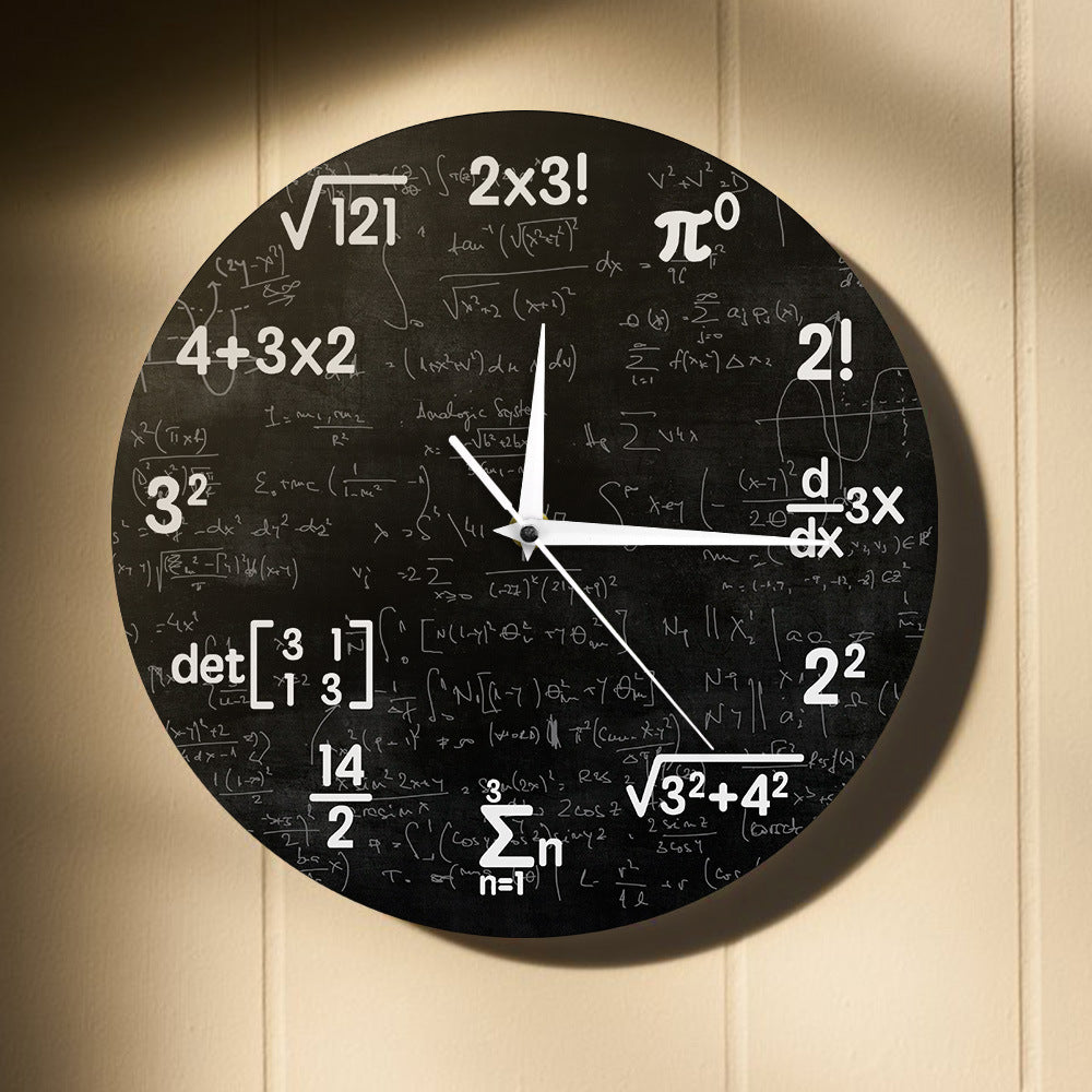 LuminaMath - Mathematical Wall Clock