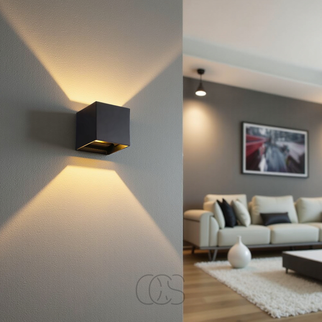 Luxe Wall Light – Motion Sensor & Warm Ambient LED Lighting (2700K)