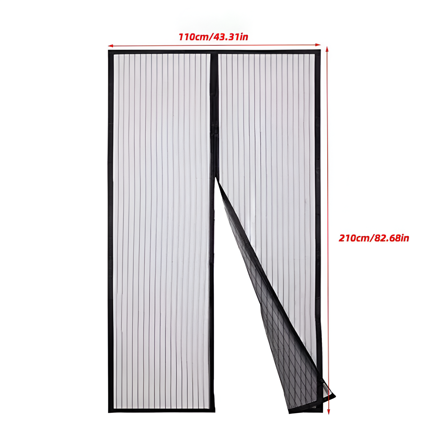 Luxurious Magnetic Fly Screen - Insect-Free Home | Easy Installation