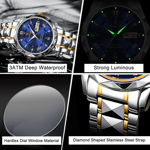 Luxurious Men's Watch - Waterproof | Luminous Function