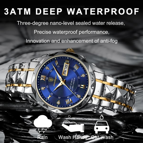 Luxurious Men's Watch - Waterproof | Luminous Function