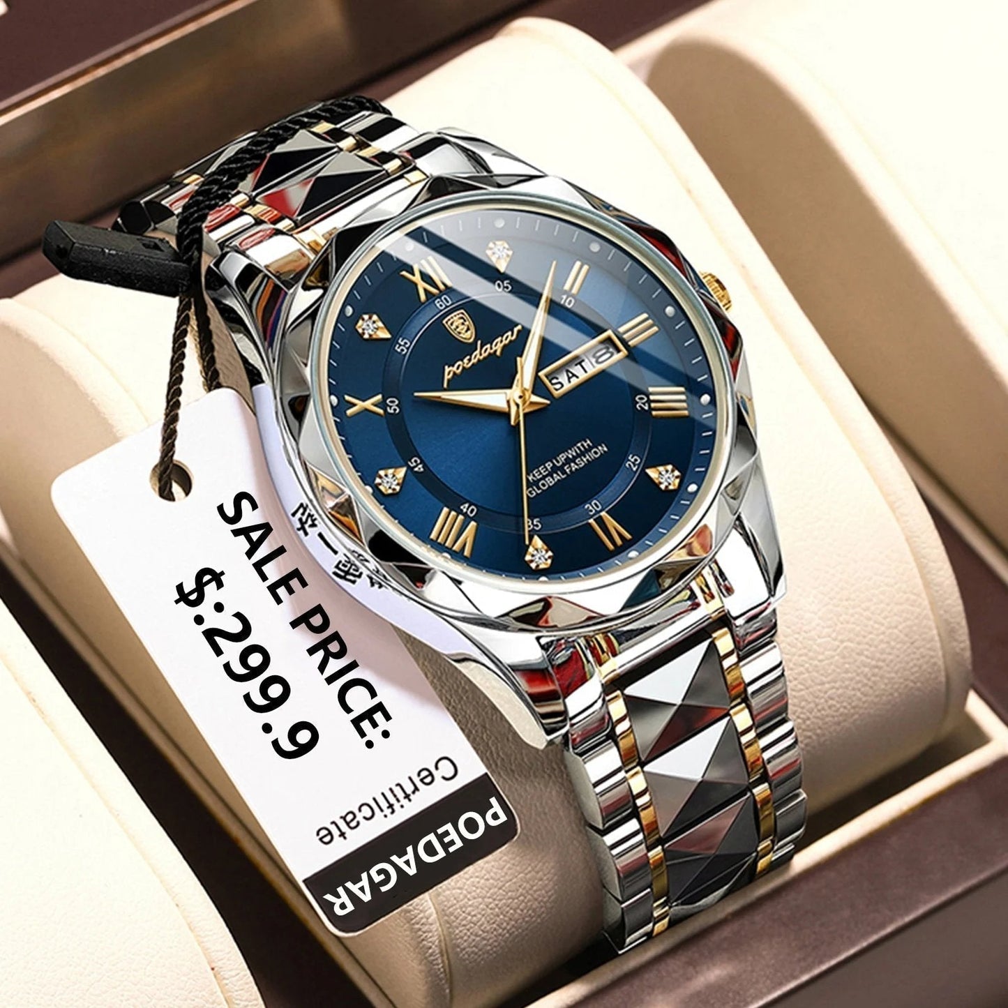 Luxurious Men's Watch - Waterproof | Luminous Function