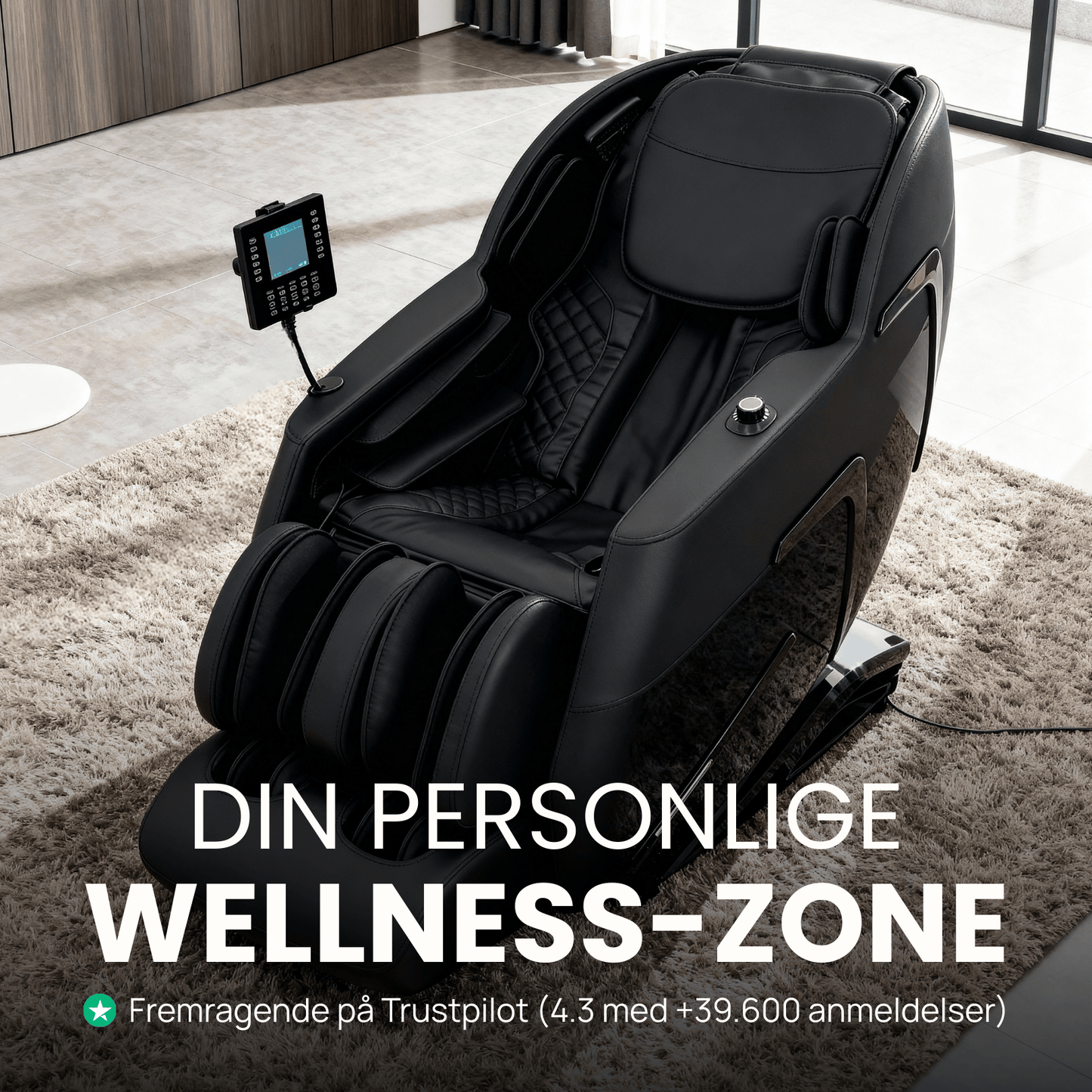 Luxury Massage Chair – with advanced SL-rail technology, heat, and Zero Gravity - model 988