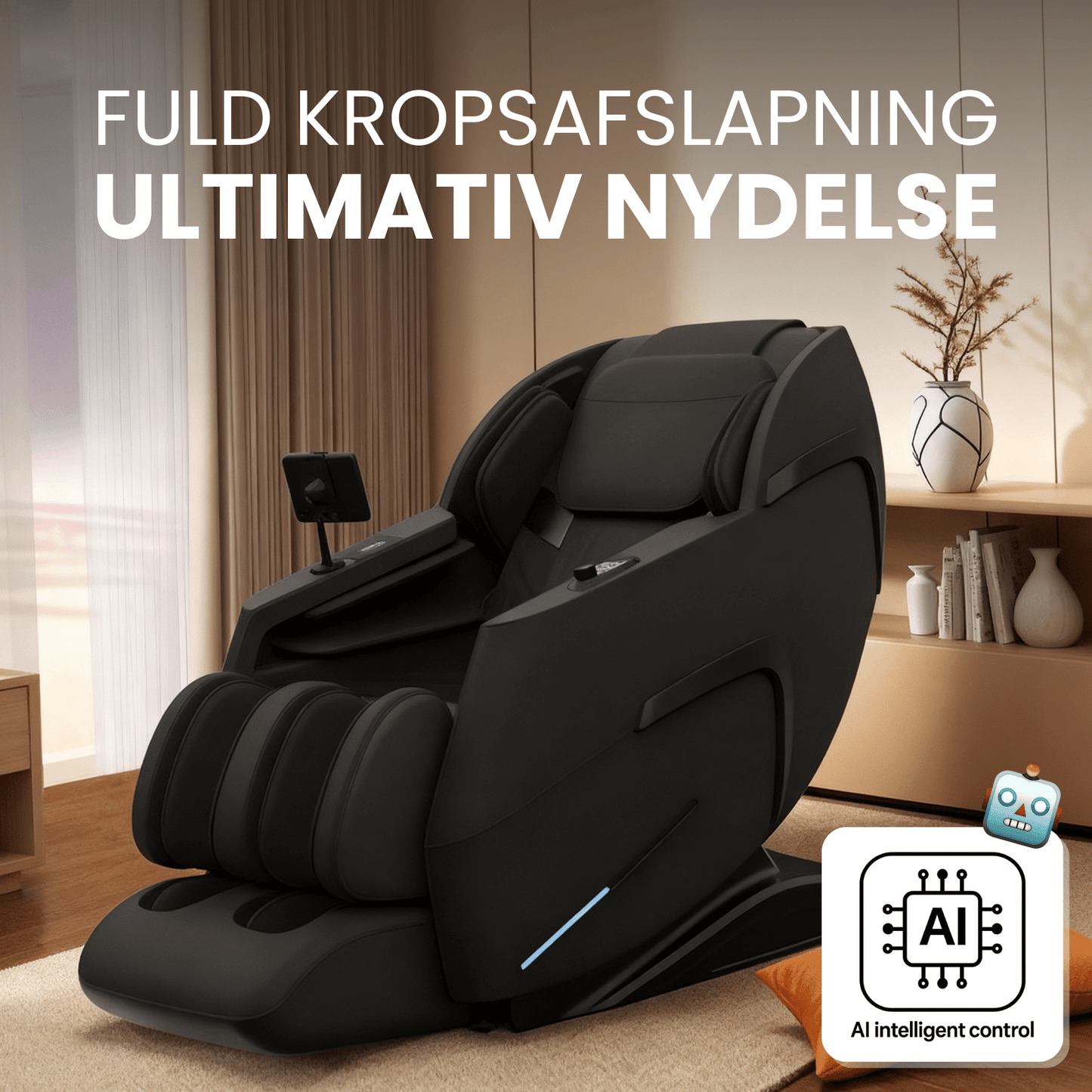 Luxury Massage Chair – with advanced SL-rail technology, heat, and Zero Gravity - model 988