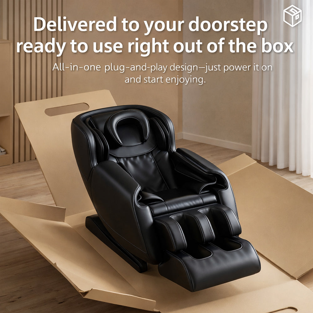 Luxury Massage Chair – with Zero Gravity, heat, and full body massage - model 988E