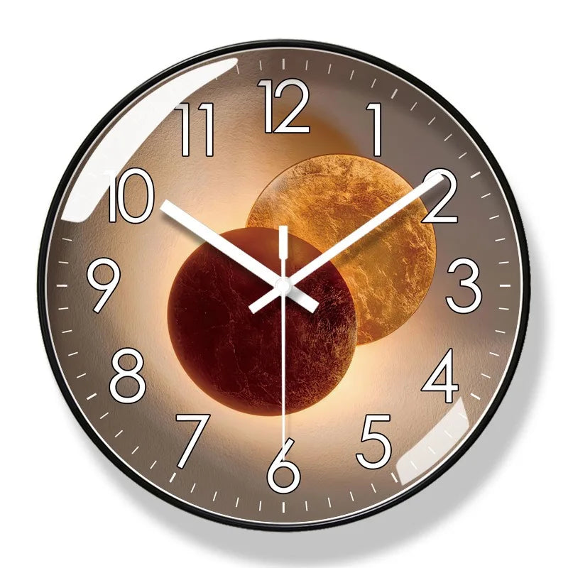Luxury Round Clock for Modern Decor