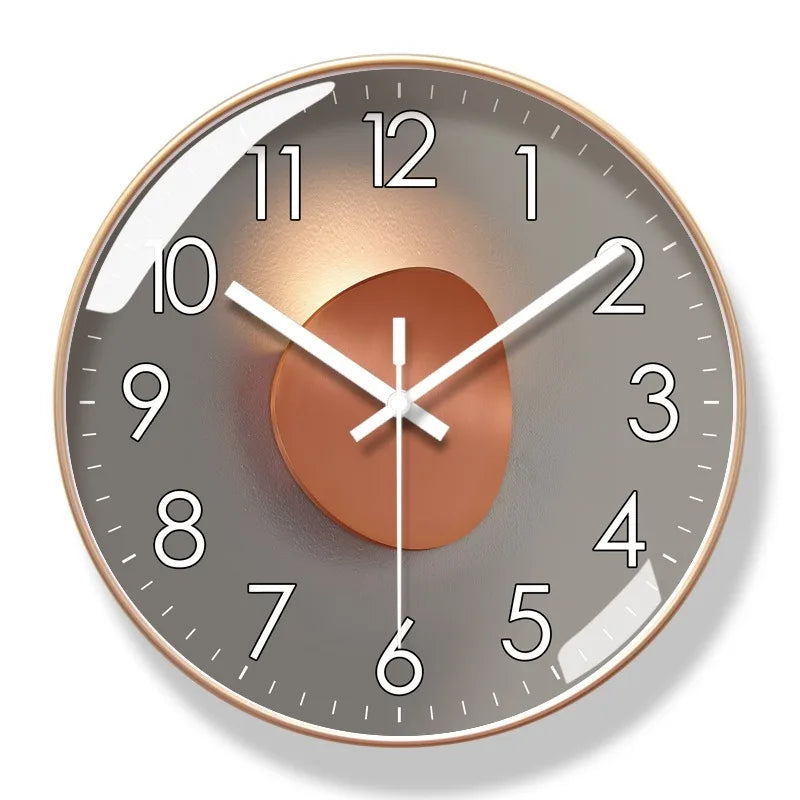 Luxury Round Clock for Modern Decor