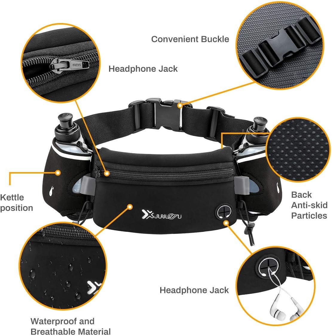 Luxury Running Water Bottle Belt | Comfort & Style