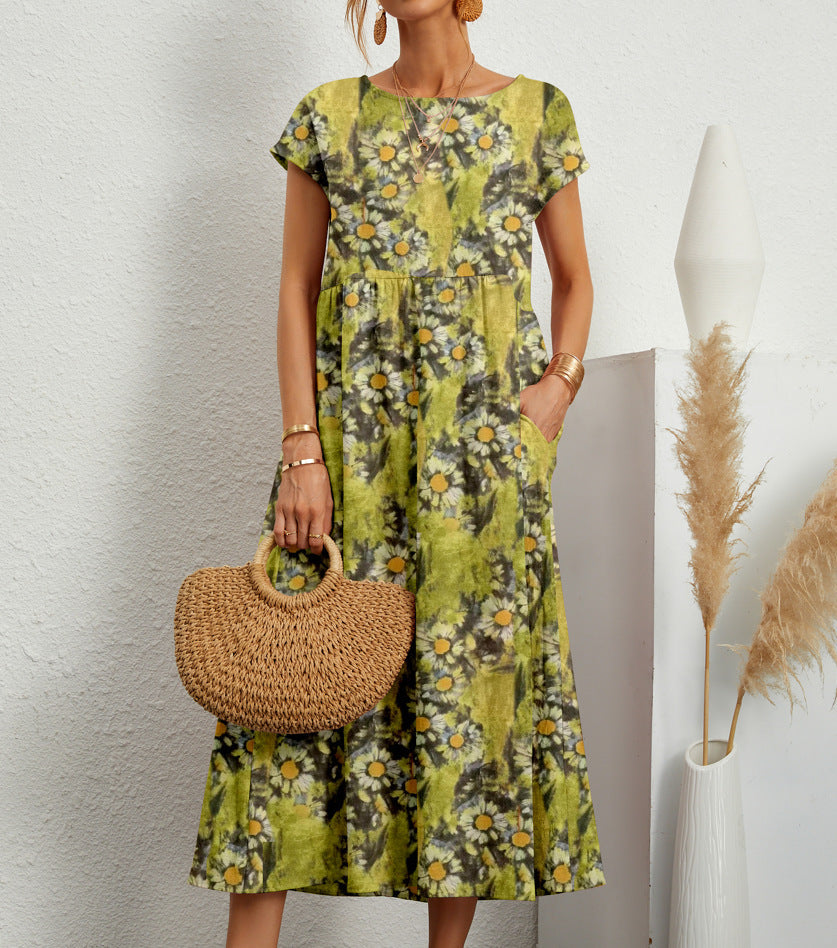 Image of Mackenzie | Women's A-Line Midi Dress