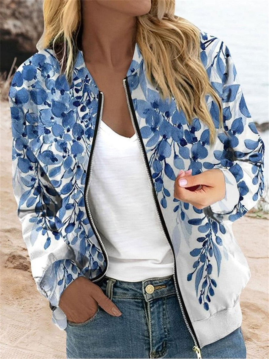 Image of Madison | Women's Floral Bomber Jacket