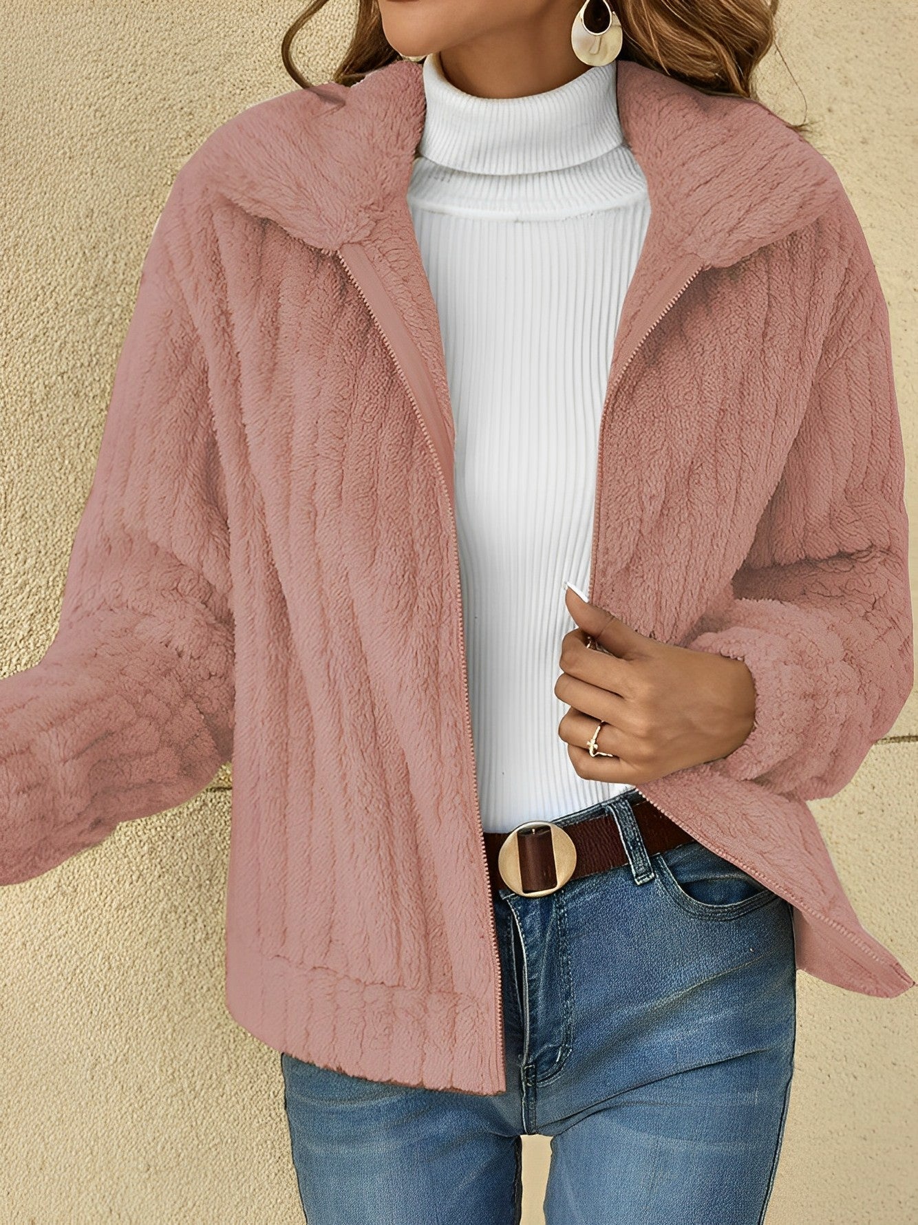Image of Madison | Women's Zip-Up Relaxed Fit Jacket