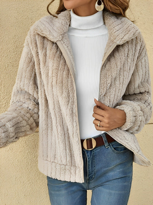 Image of Madison | Women's Zip-Up Relaxed Fit Jacket