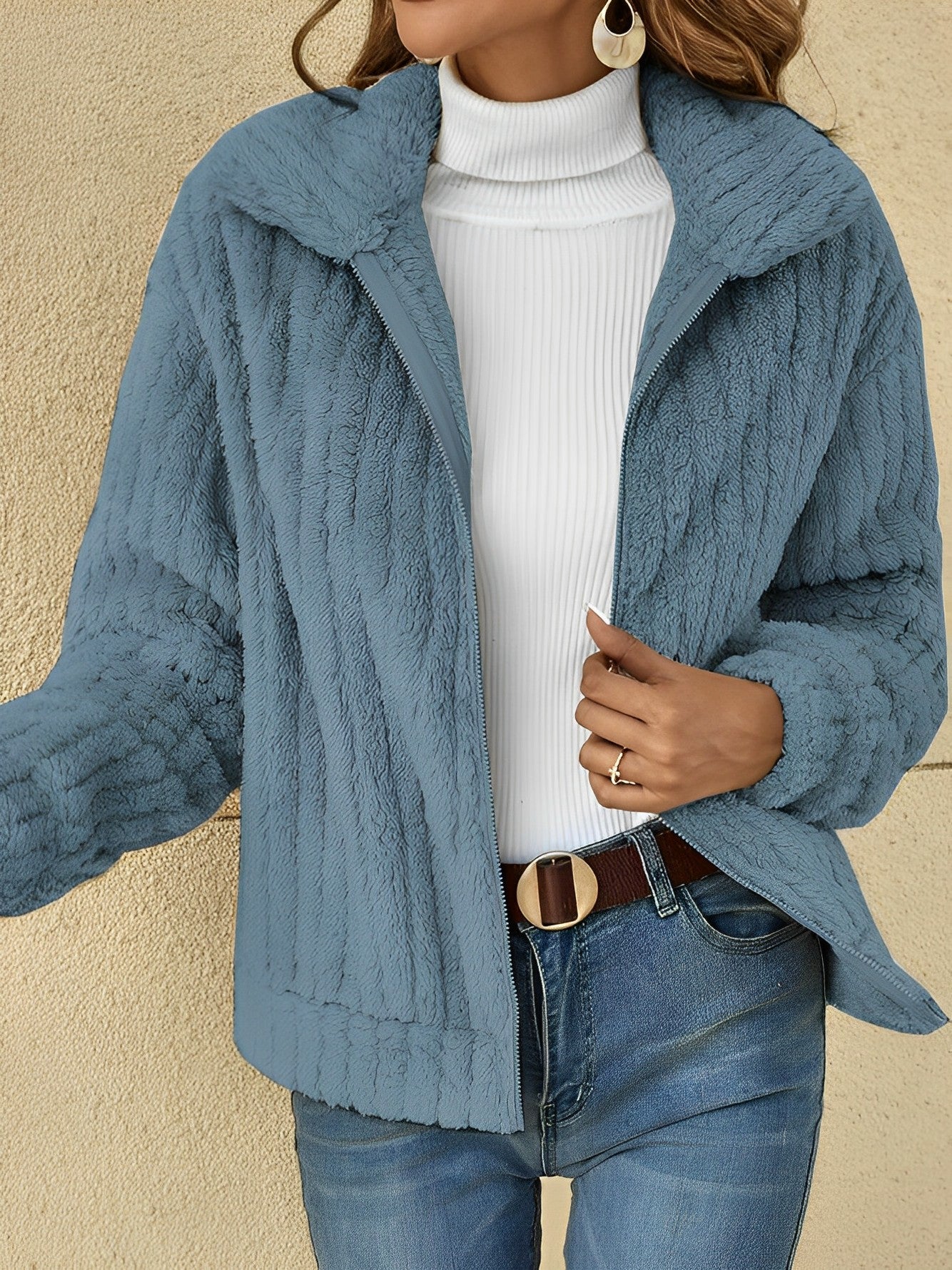 Image of Madison | Women's Zip-Up Relaxed Fit Jacket