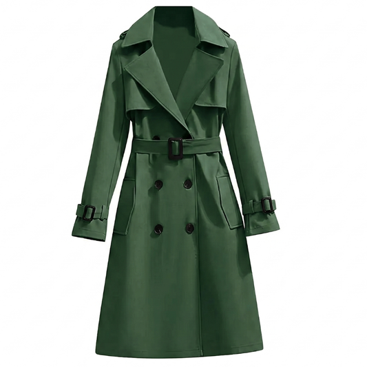 Mae | Women's Double-Breasted Coat - Image 1