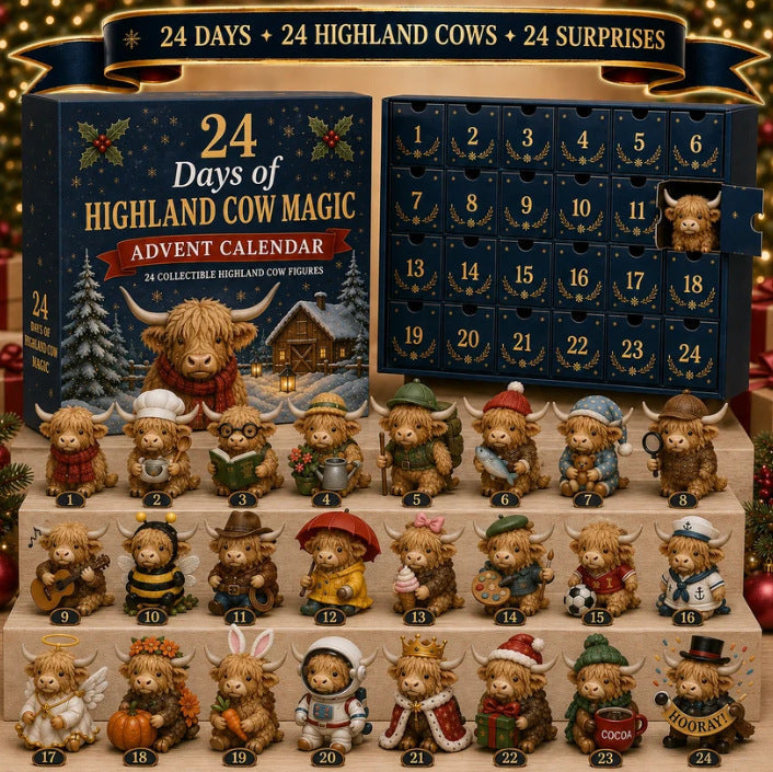 Magical Animal Acrylic Advent Calendar