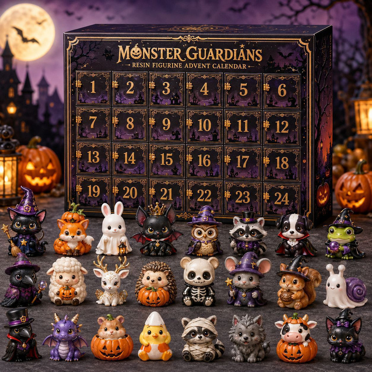 Magical Animal Acrylic Advent Calendar