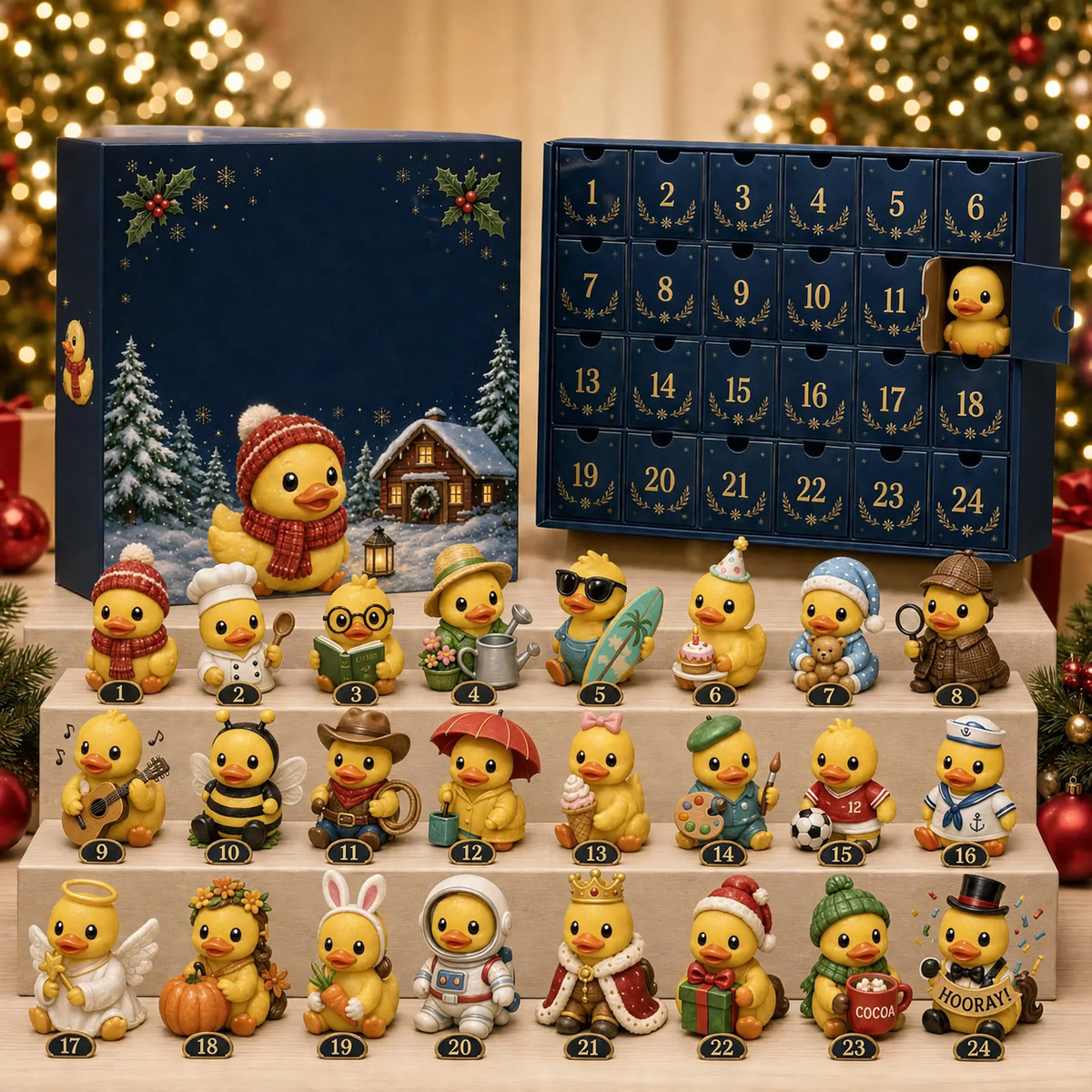 Magical Animal Acrylic Advent Calendar