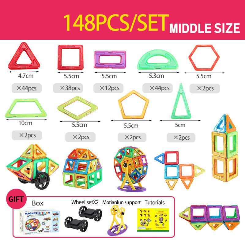 Magnetic Building Blocks – Creative and Educational Toys for Children