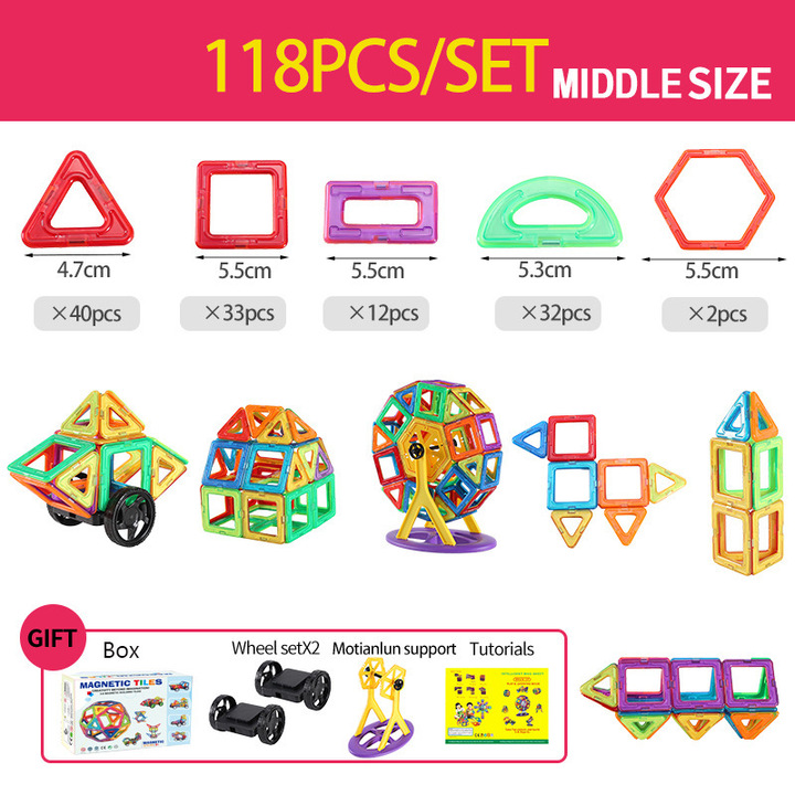 Magnetic Building Blocks – Creative and Educational Toys for Children