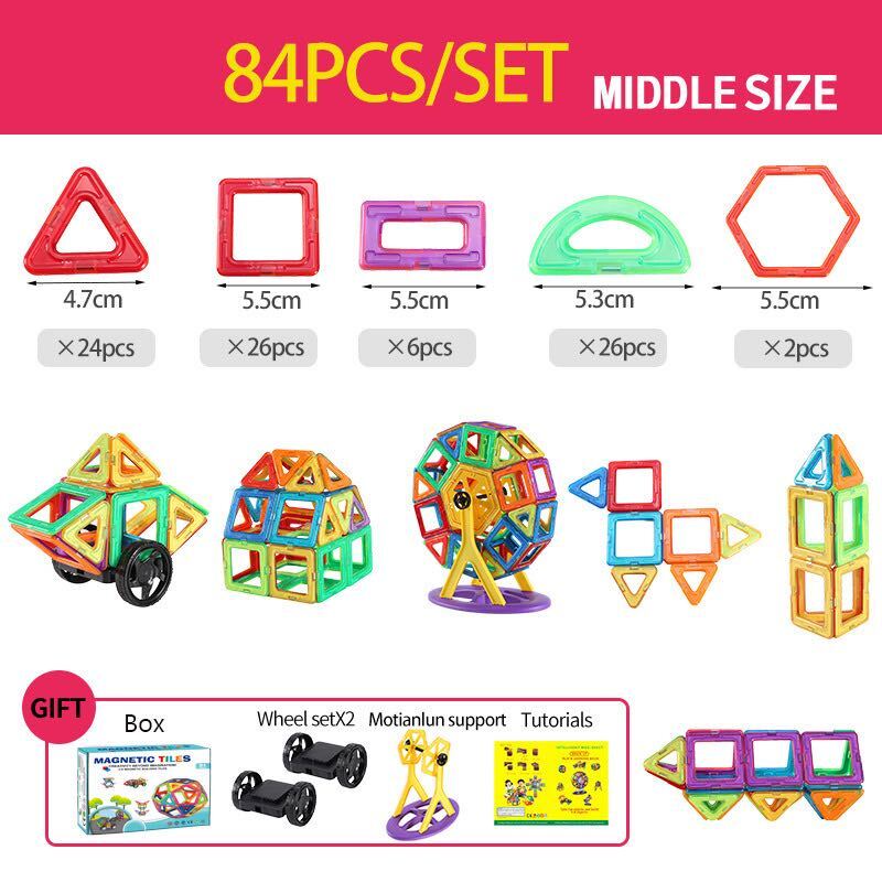 Magnetic Building Blocks – Creative and Educational Toys for Children