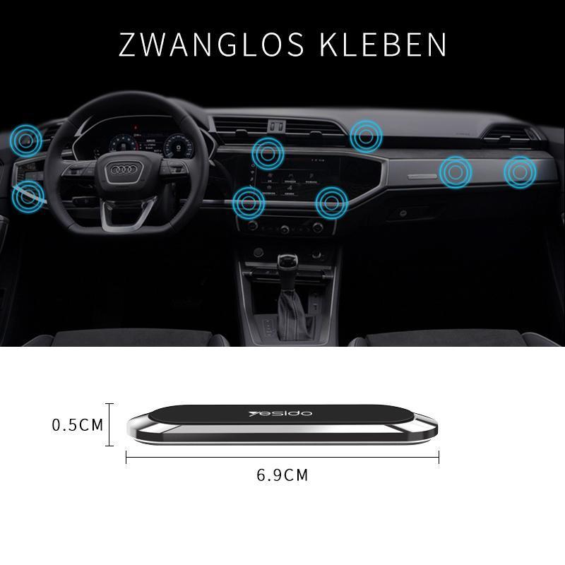 Magnetic Car Phone Holder - Compact and Secure Mounting
