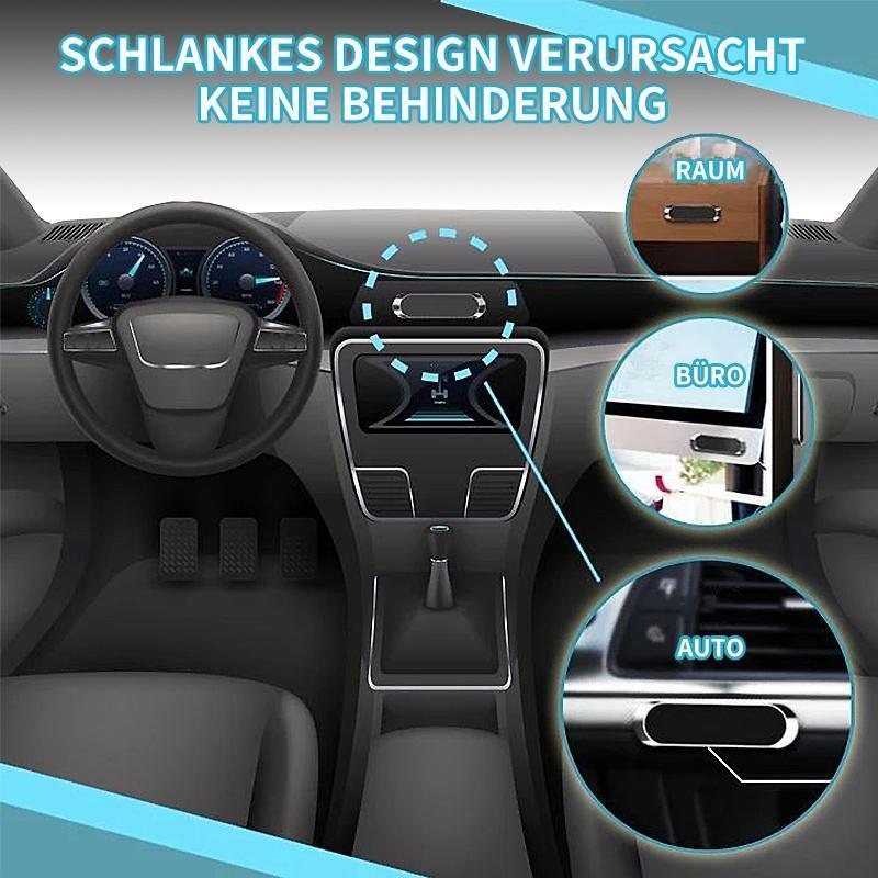 Magnetic Car Phone Holder - Compact and Secure Mounting