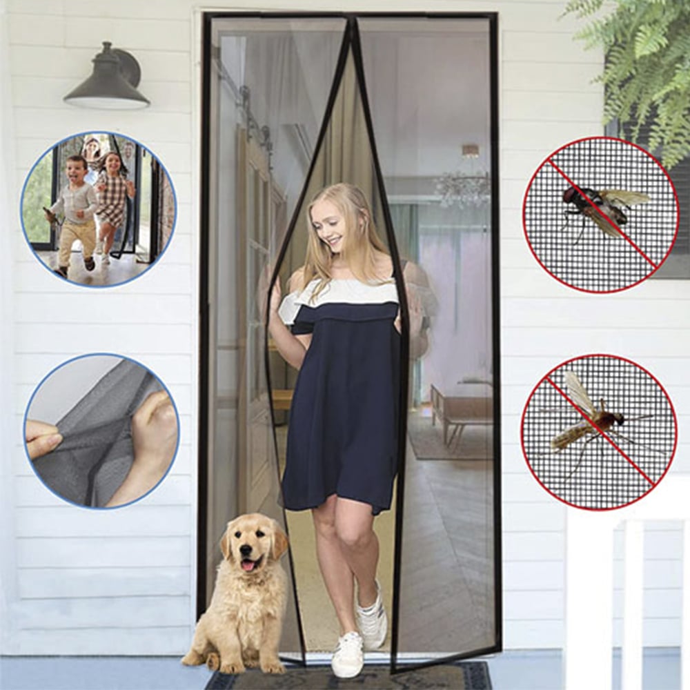 Magnetic Mosquito & Insect Net for Doors - Magic Mesh