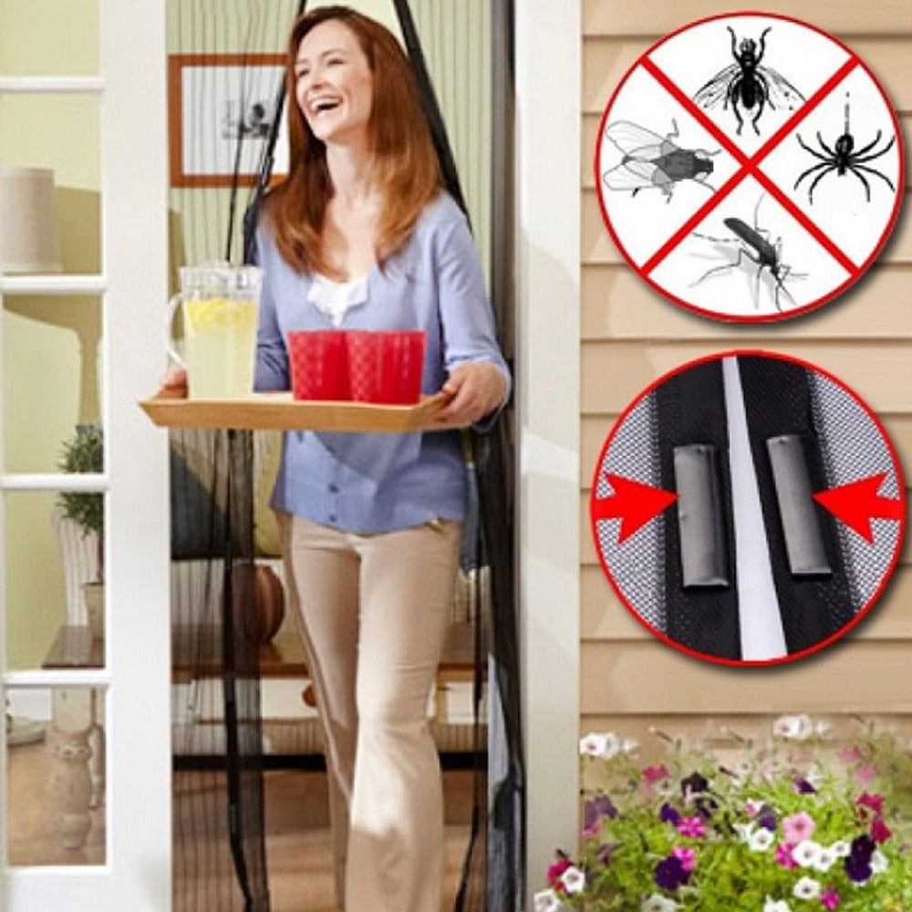 Magnetic Mosquito & Insect Net for Doors - Magic Mesh