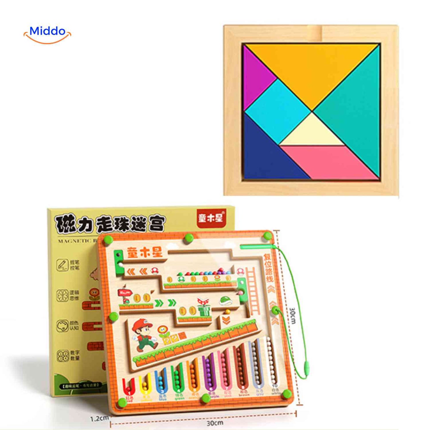 MagnoMaze™ Game | Logical Thinking, Fine Motor Skills & Learning Fun
