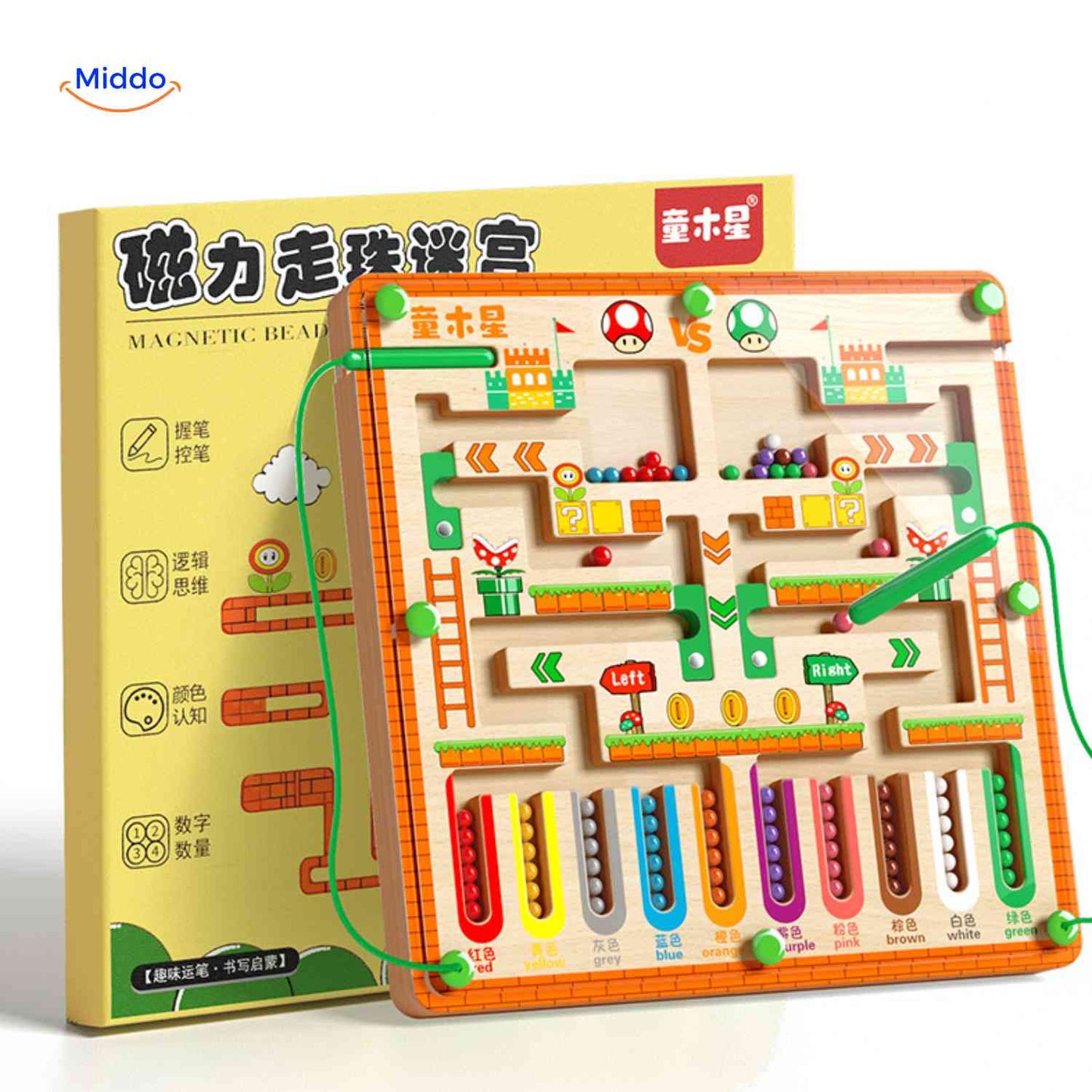 MagnoMaze™ Game | Logical Thinking, Fine Motor Skills & Learning Fun