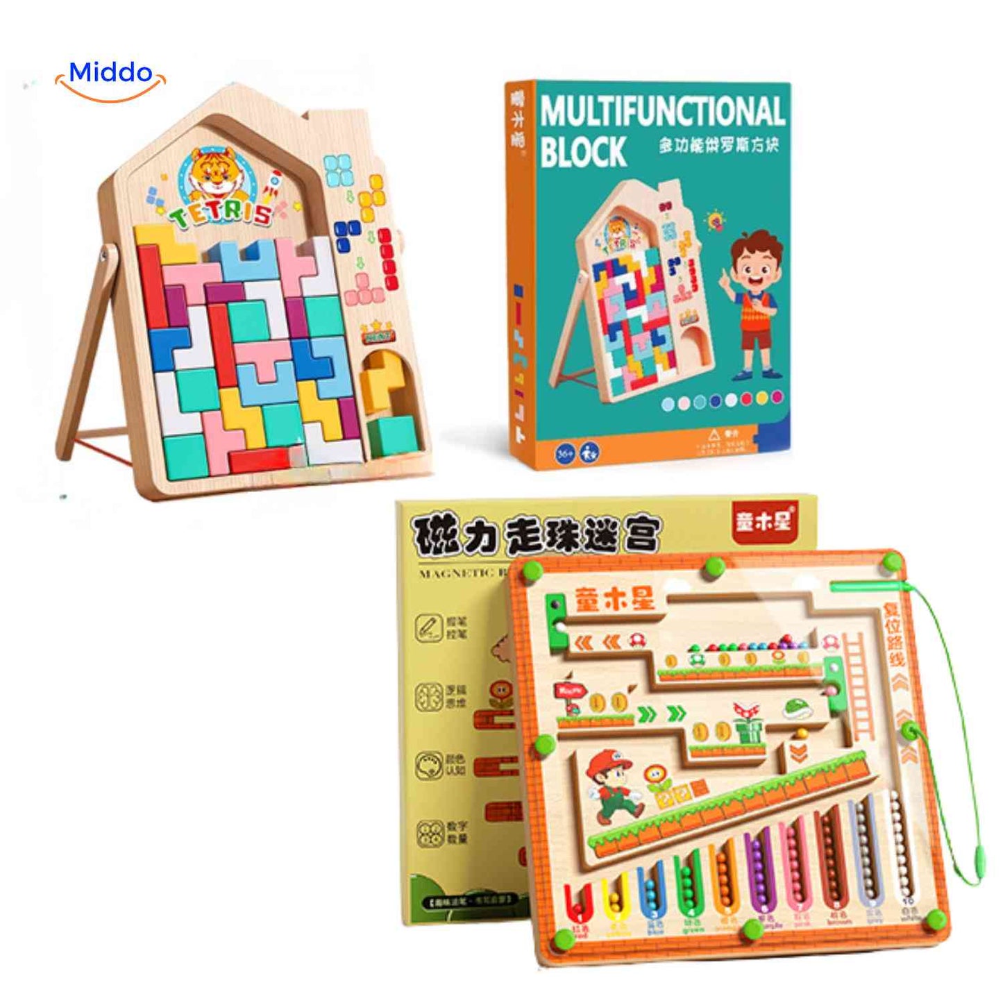 MagnoMaze™ Game | Logical Thinking, Fine Motor Skills & Learning Fun