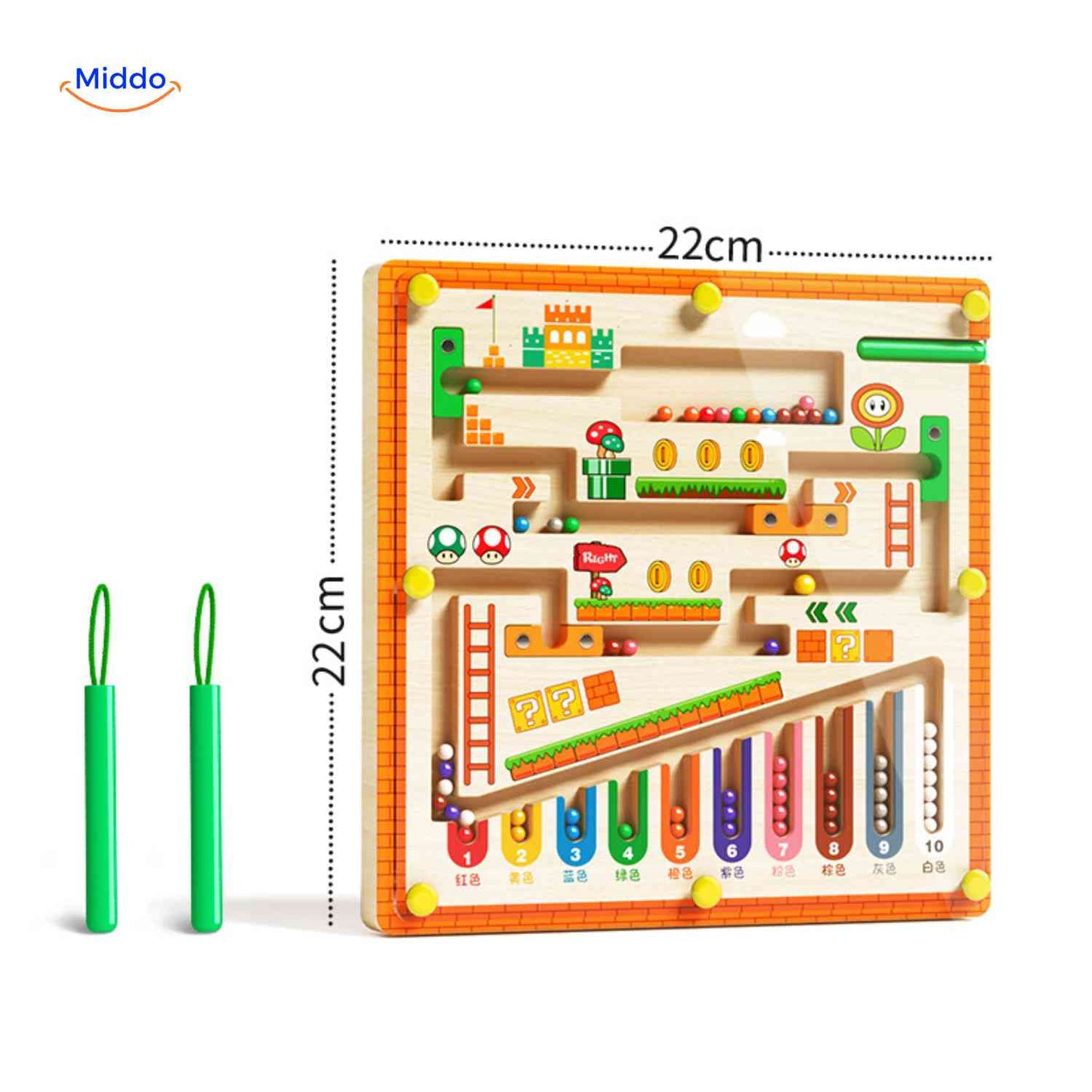 MagnoMaze™ Game | Logical Thinking, Fine Motor Skills & Learning Fun