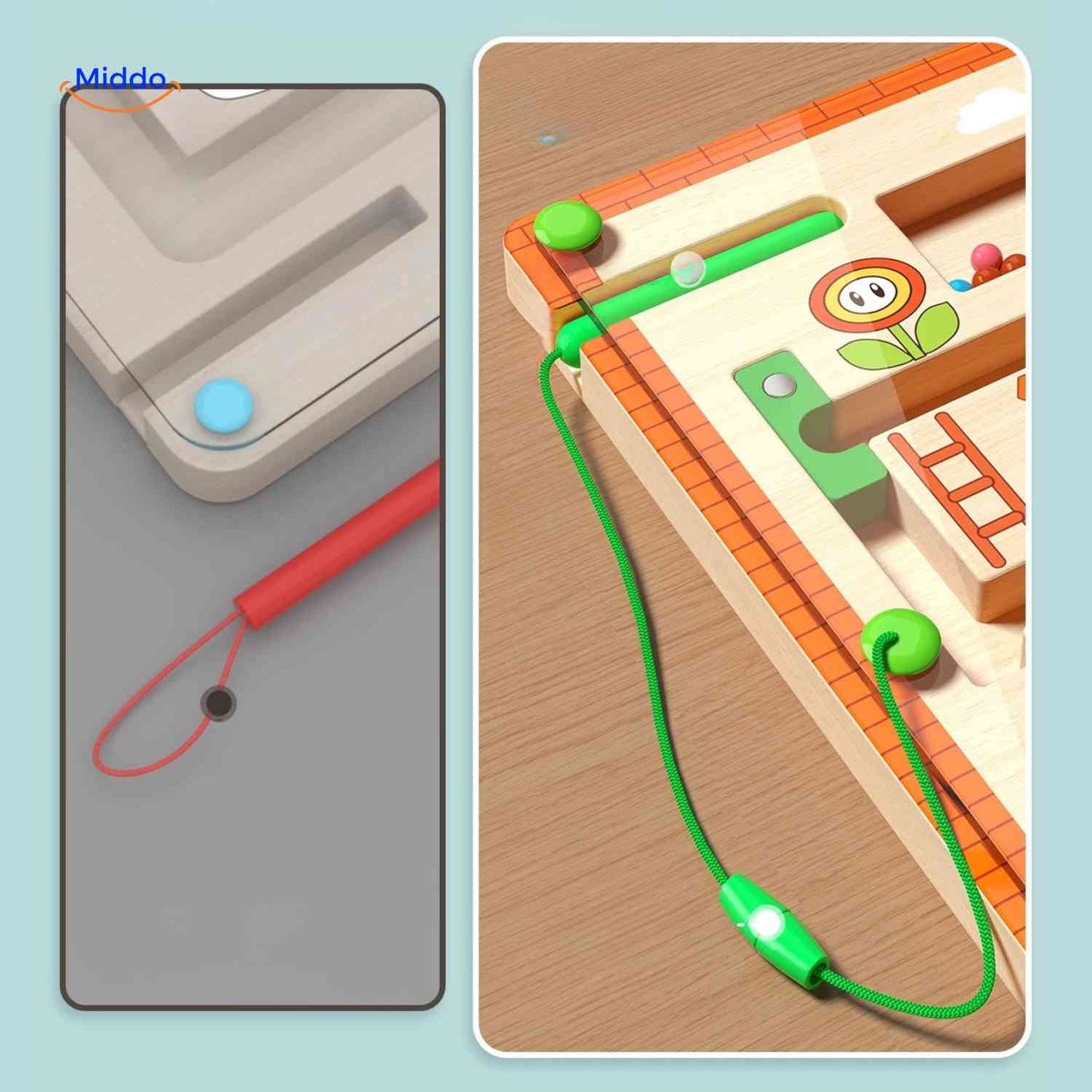 MagnoMaze™ Game | Logical Thinking, Fine Motor Skills & Learning Fun