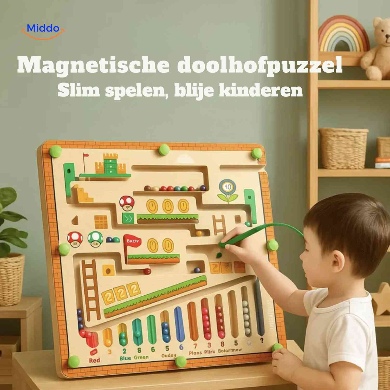 MagnoMaze™ Game | Logical Thinking, Fine Motor Skills & Learning Fun