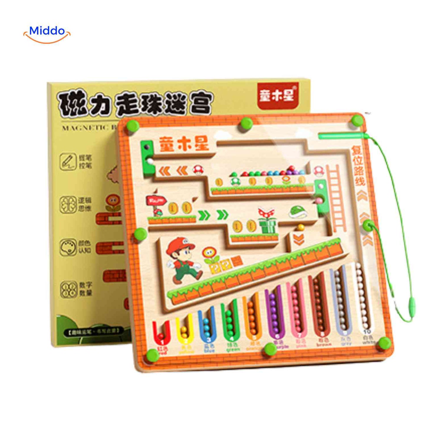 MagnoMaze™ Game | Logical Thinking, Fine Motor Skills & Learning Fun