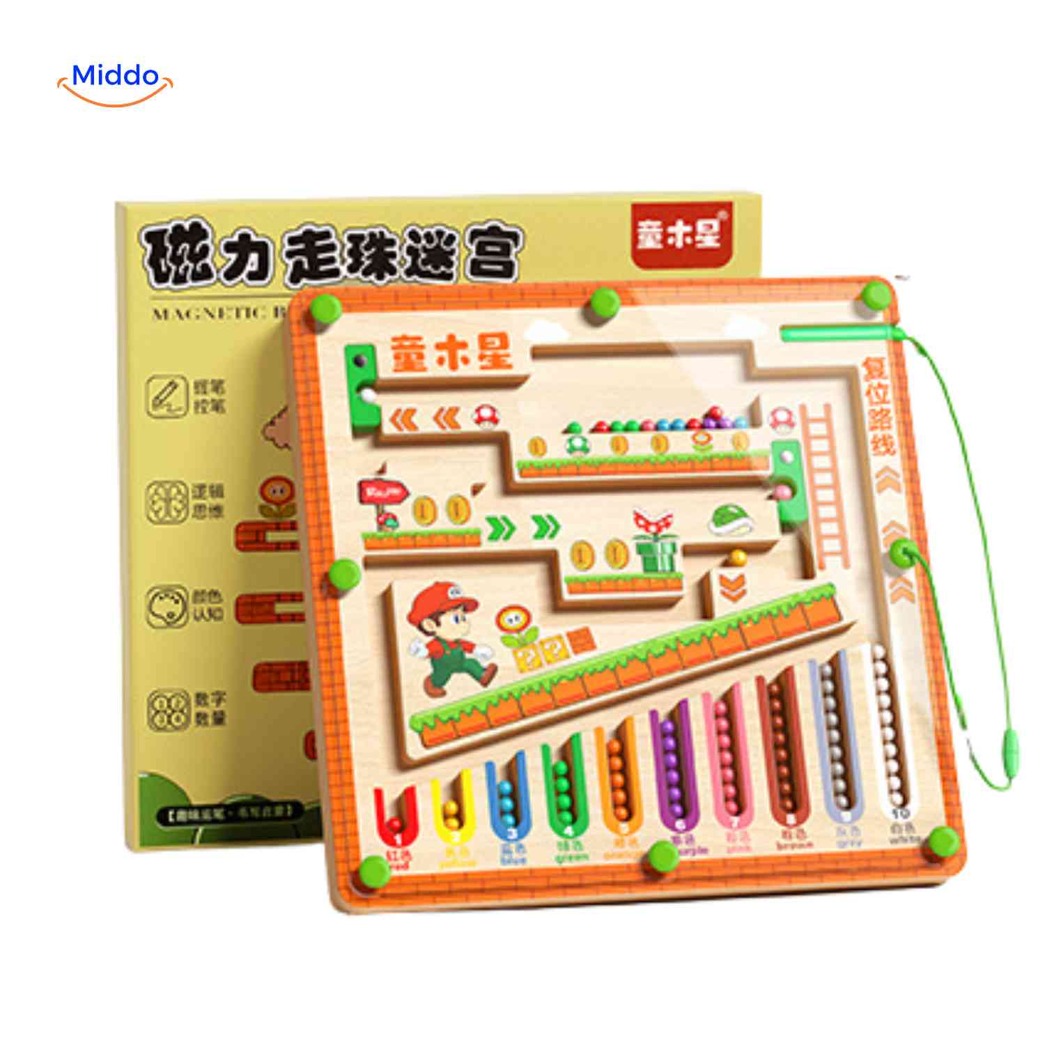 MagnoMaze™ Game | Logical Thinking, Fine Motor Skills & Learning Fun