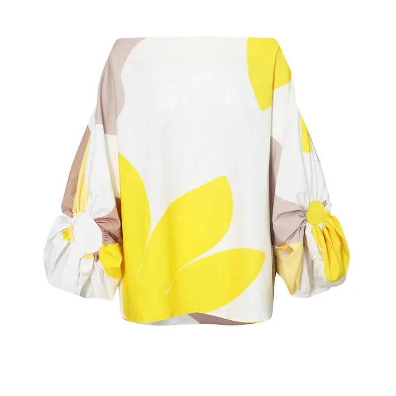 Image of Maisie | Women's One-Shoulder Wrap Midi Dress