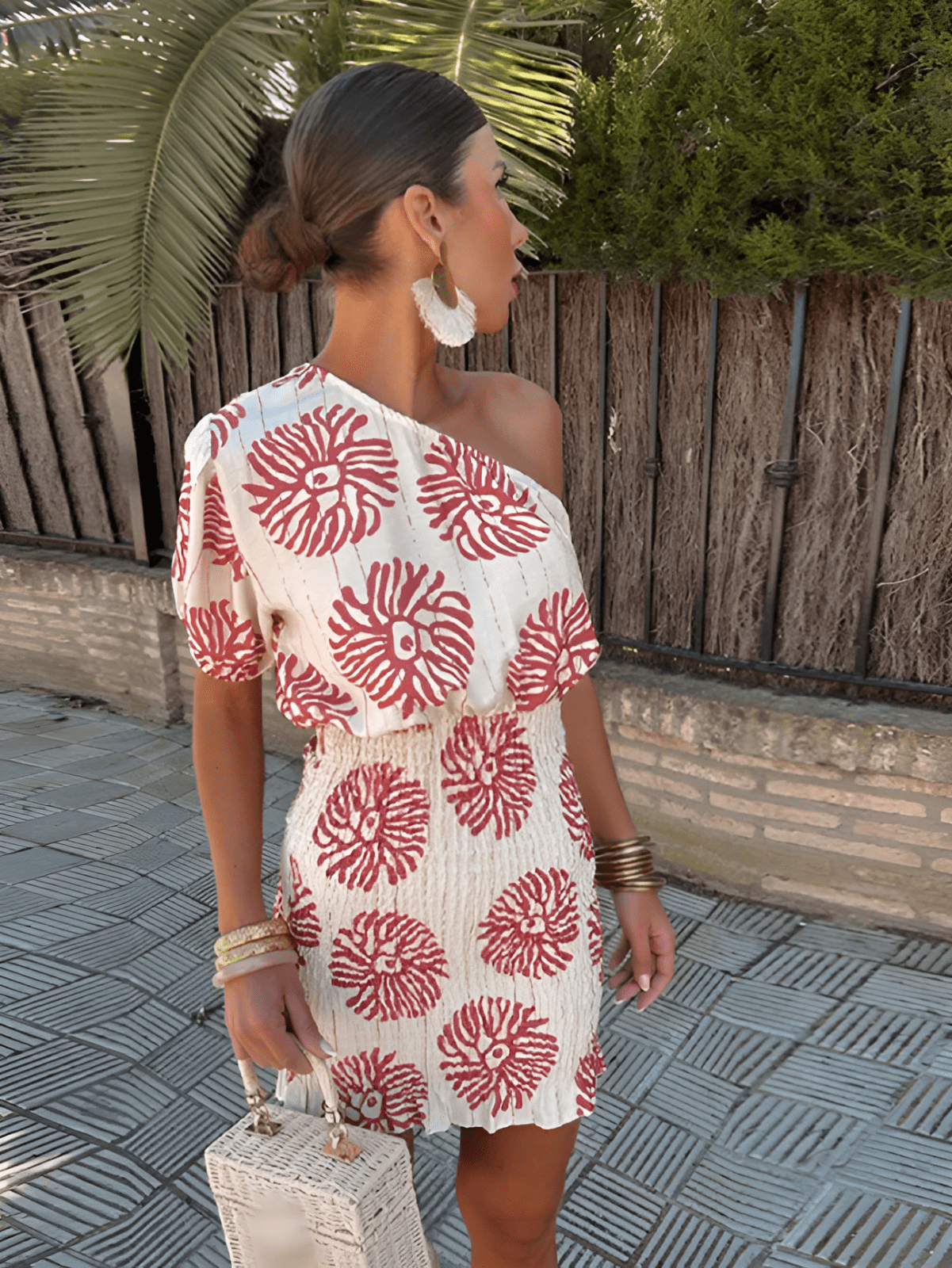 Image of Marcia | Women's One Shoulder Mini Dress