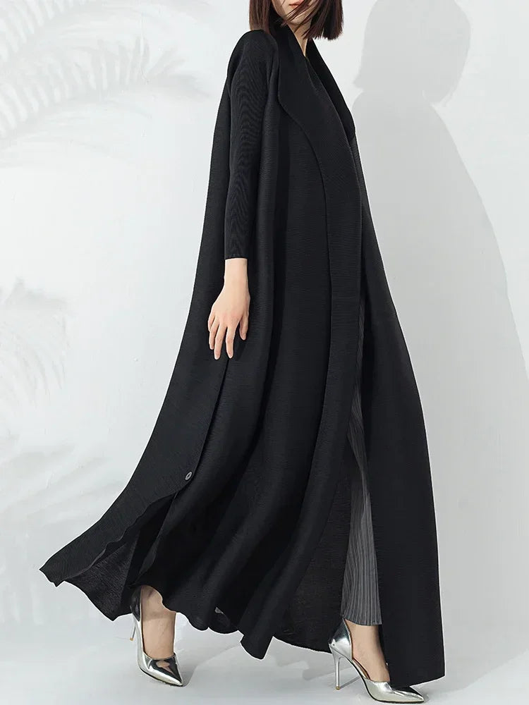 Mariah | Women's Belted Long Coat - Image 1