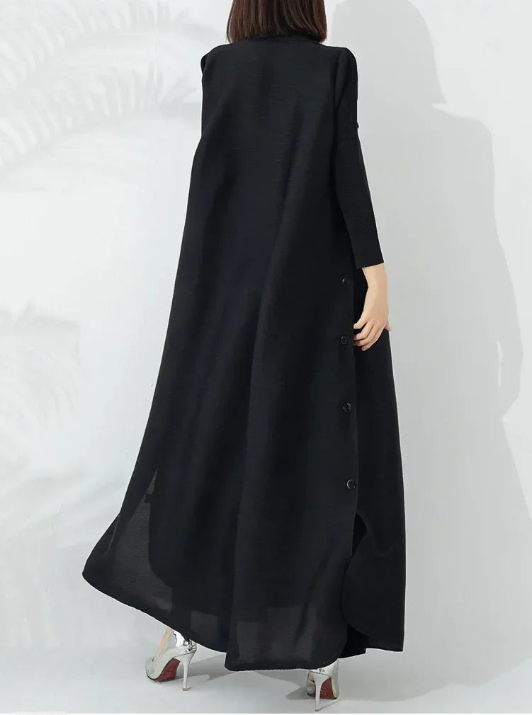 Mariah | Women's Belted Long Coat - Image 2